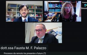 Svolto webinair su “processo da remoto tra presente e futuro”
