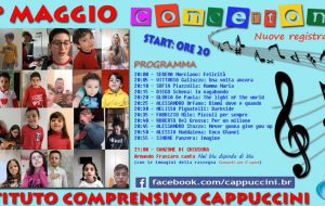 Dalle 20.00 in diretta Facebook il concertone del 1 Maggio dei ragazzi dell’I.C. Cappuccini di Brindisi