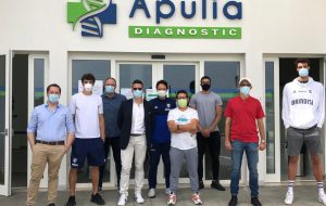 Test sierologici per giocatori e staff della Happy Casa presso il Top Sponsor Apulia Diagnostic