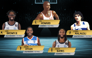 Brindisi Basketball All Time: ecco i migliori quintetti della storia votati dai tifosi
