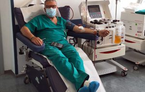 Al Perrino di Brindisi continua la donazione di plasma iperimmune