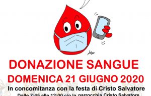 #iostoattentomadono, la Fratres San Lorenzo promuove Domenica 21 una raccolta di sangue al quartiere Sant’Elia