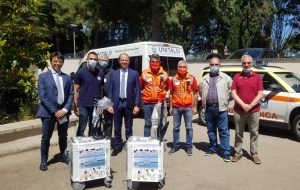 Cittadini di San Vito dei Normanni donano sanificatori al Servizio 118 e all’ospedale di Ostuni