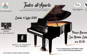 La rassegna “Teatro all’Aperto” inaugura la stagione estiva del Comune di San Michele S.no