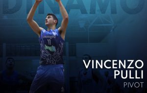 Vincenzo Pulli sarà ancora il pivot della Dinamo Basket Brindisi