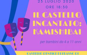 Il castello di Carovigno a misura di bambino: in scena l’antica tradizione del Kamishibai