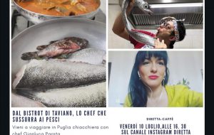Live ed interviste a tutta gastronomia per le nuove dirette di “Vieni a viaggiare in Puglia”
