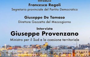 Stasera il Ministro Provenzano a Brindisi