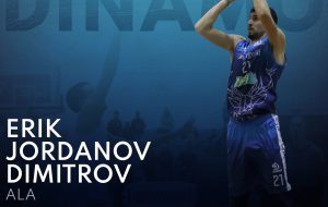 La Dinamo Basket Brindisi conferma il talento bulgaro Erik Dimitrov