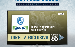 Happy Casa Brindisi: lunedì 31 la presentazione squadra in diretta su Canale 85