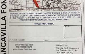 Francavilla: approvato il progetto definitivo per la mitigazione del rischio idraulico R4