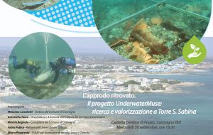 Domani si concludono le ricerche archeologiche subacquee nell’insenatura di Torre Santa Sabina
