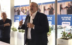Emiliano ha incontrato i candidati della circoscrizione di Brindisi