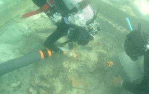 Proseguono le ricerche archeologiche subacquee nell’insenatura di Torre Santa Sabina