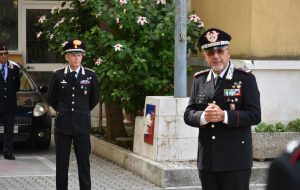 Il Comandante della Legione Carabinieri “Puglia” visita il Comando di Brindisi