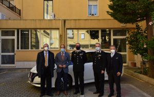 Enel concede in comodato d’uso ai Carabinieri un’autovettura elettrica