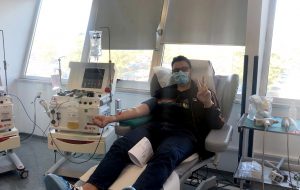 Al Perrino nuova donazione del “plasma dei guariti”