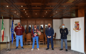 Boxe: Aurora Pignataro si laurea campionessa Italiana. Le congratulazioni del Questore Rossi