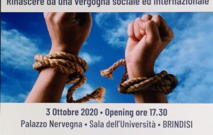 “La tratta degli esseri umani – rinascere da una vergogna sociale ed internazionale: se ne parla sabato a Palazzo Nervegna