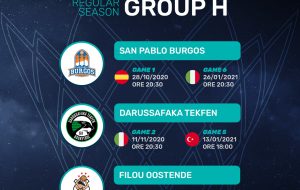 Basketball Champions League: il calendario della Happy Casa Brindisi