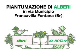 Francavilla Fontana: “Alberi da NOTAre”, quando ad esibirsi è la Natura