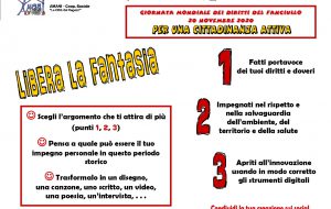 #BrindisiChiama – Open call per la “Giornata internazionale per i diritti dell’infanzia e dell’adolescenza 2020”