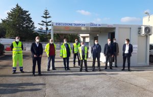 Il centro di manutenzione Anas di Fasano ospita un Covid drive-in
