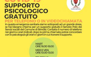 Attivo il servizio di supporto psicologico telefonico gratuito per l’emergenza Covid