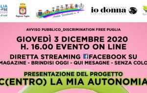 Discrimination Free Puglia: domani si presenta il progetto “C(entro) la mia autonomia”: protagoniste 19 donne vittime di violenza