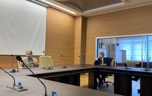 Caroli incontra Patroni Griffi: “senza rilancio del Porto non c’è futuro”