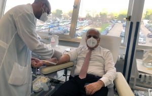 Terza donazione di sangue da parte del Questore di Brindisi: Un gesto di ordinaria filantropia