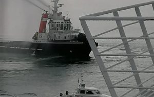 Guardia Costiera: esercitazione antincendio in porto