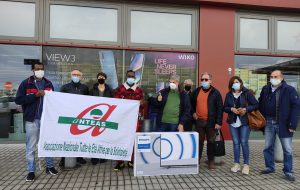 Da Anteas Brindisi il regalo di un televisore agli ospiti dell’Associazione Migrantes