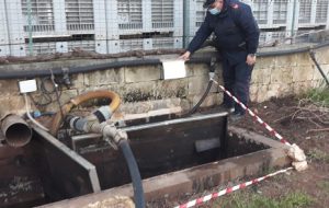 Ostuni: Sequestrate 5 vasche di raccolta delle acque di lavorazione, denunciato titolare di frantoio