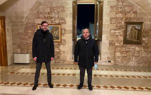 Il Capo di Gabinetto del Presidente della Regione Puglia in visita a Villa Castelli