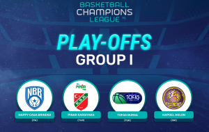 Basketball Champions League Playoffs: Happy Casa nel gruppo I con Pinar Karsiyaka, Tofas Bursa e Hapoel Holon