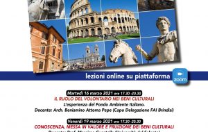 Il volontariato nei Beni Culturali: Le Colonne, Mamadù e Alt liberi tutti promuovono un corso online