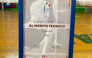 Carmine Iaia premiato con la “Palma di Bronzo per il Merito Tecnico” dalla Federazione Pugilistica Italiana