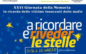 XXVI Giornata della memoria e dell’impegno in ricordo delle vittime innocenti delle mafie: le iniziative del Comune di Mesagne