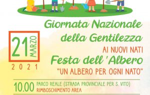 21 Marzo: a Latiano un albero e gentilezza per i nuovi nati