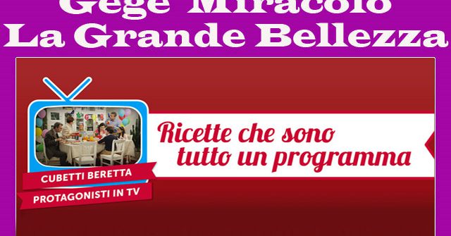La Grande Bellezza: cubi cubi cuuu, cubi cubi cuuuu cubi cubi cu. Di Gegè Miracolo
