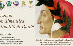 Mesagne non dimentica l’attualità di Dante: sulla pagina fb “Iononmispengo” il contributo del prof. De Mauro e degli studenti