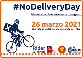 Venerdì 26 sciopero dei riders: il sostegno di Nidil Cgil e Uiltemp