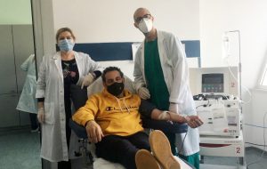 Al Perrino due nuove procedure di plasmaferesi. L’appello alla donazione di Giuseppe Scarafile