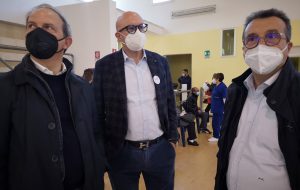 Pazienti oncologici e trapiantati di fegato oggi vaccinati al PalaVinci