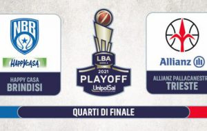 Playoff, Gara1 è della Happy Casa Brindisi: sconfitta Trieste 85-64. Alle 20.45 c’è già Gara2