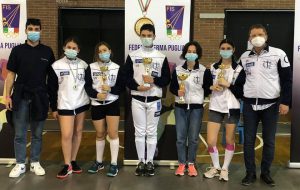 Circolo della Scherma Brindisi: brillanti risultati al Gran Premio Giovanissimi di Bari