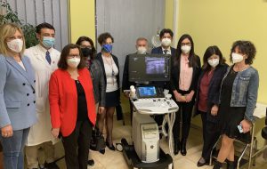 Senologia territoriale di Brindisi: consegnato l’ecografo donato dall’associazione Cuore di donna con il sostegno di Enel Cuore