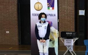 Circolo della Scherma Brindisi in evidenza nella seconda prova del campionato interregionale gran premio giovanissimi .