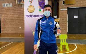 Scherma: Matteo Di coste trionfa agli assoluti regionali di spada